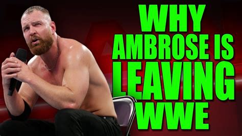 Why Did Dean Ambrose Retire The 6 Correct Answer