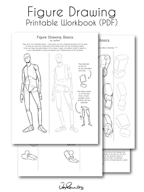 How To Draw People Step By Step Pdf Chicagocontemporaryartphotography