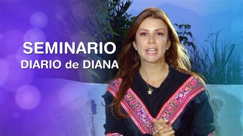 Seminario Diario De Diana 2020 Youtube