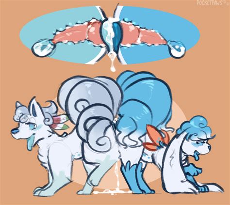 Rule 34 2girls 3 Toes All Fours Alolan Vulpix Alternate Color Ass