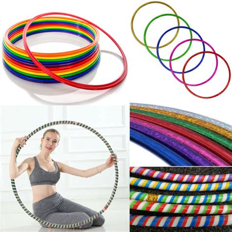 Sport Bauchtrainer And Hula Hoops 4 X Multicolour Hula Hoop Childrens
