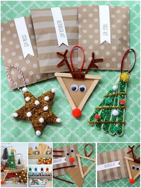 36 Adorable Diy Ornaments You Can Make With The Kids Christmas Crafts