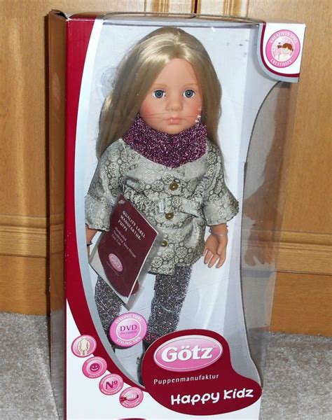 Gotz Doll Happy Kidz Katie 2014 Retired Used As A Dress Model Four