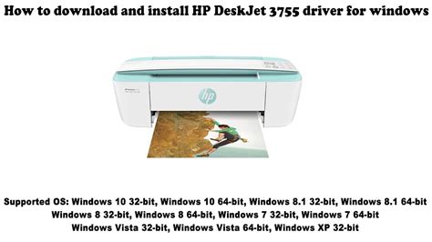 Hp driver every hp printer needs a driver to install in your computer so that the printer can work properly. how to download and install HP DeskJet 3755 driver Windows 10, 8 1, 8, 7, Vista, XP - YouTube