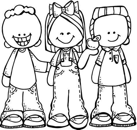 Affordable and search from millions of royalty free images, photos and vectors. Friends clipart black and white kids pictures on Cliparts ...