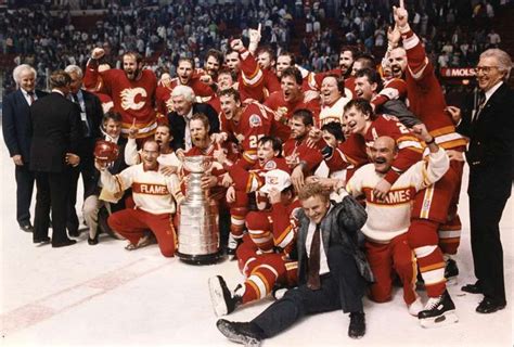 1989 Stanley Cup Champions Calgary Flames Stanley Cup Champions