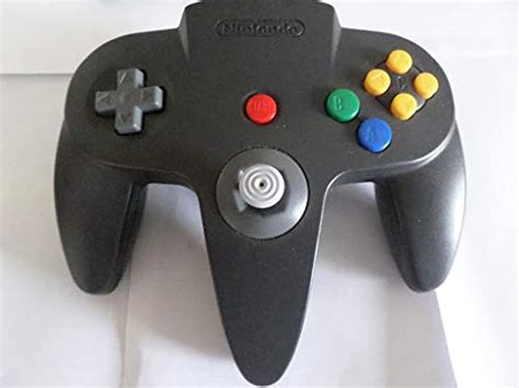 Nintendo 64 Controller Black Unknown Mx Videojuegos