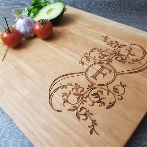 Laser Engraved Wood Cutting Boards —