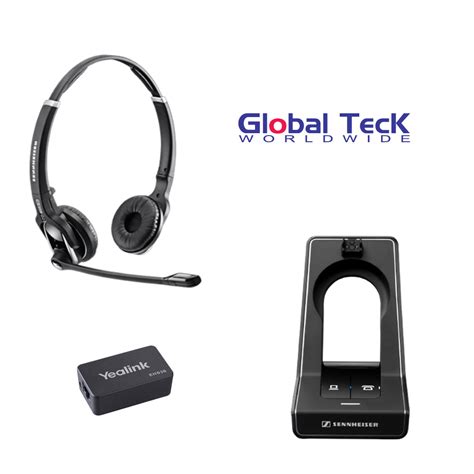 Sennheiser Sd Pro2 Deskphone Cordless Headset With Yealink Ehs