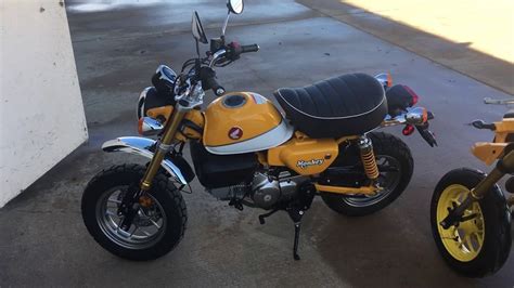 You can see definite honda styling cues here, with lines that resemble those on the front of a civic. 2019 Honda monkey 2015 Honda Grom high mileage powder ...
