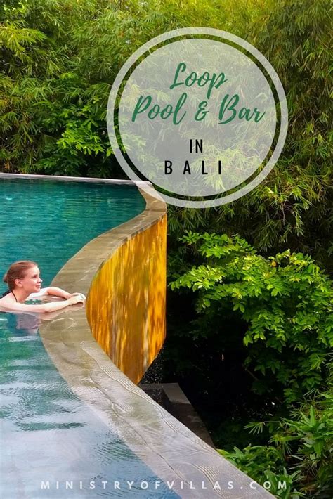 Loop Pool And Bar A Hidden Oasis In Canggu Ministry Of Villas Pool