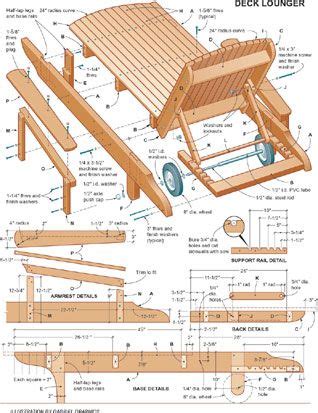 Chaise lounge plans | Garden | Pinterest | Chaise lounges, Woodworking