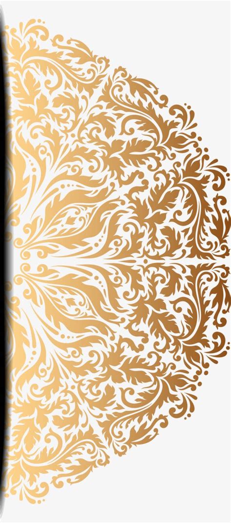 Download golden flower png and use any clip art,coloring,png graphics in your website, document or presentation. Vector Painted Gold Pattern, Vector, Hand Painted, Gold ...
