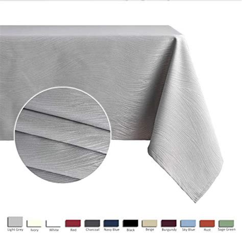 Traditionsjewishgifts.com has a great selection of indoor and outdoor hanukkah decorations, including lighted menorahs, happy hanukkah banners and signs, plastic and wooden dreidels and more. Maxmill Jacquard Table Cloth Swirl Pattern Spillproof ...