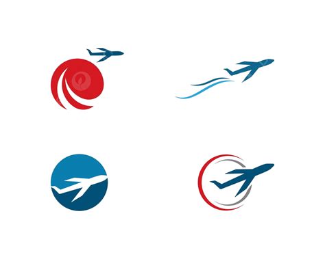 Plane Logo Vector Plane Transport Logo Vector Plane Transport Logo