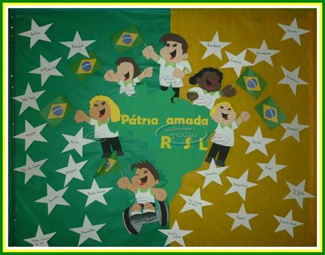 Painel Semana Da Patria Educação Infantil