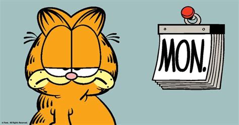 Maybe you would like to learn more about one of these? Monday. The seventh best day of the week. | Garfield ...