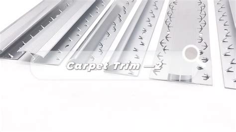 Aluminum Z Bar Carpet Trim Strip Cover Steel Wall Silver Edging Floor