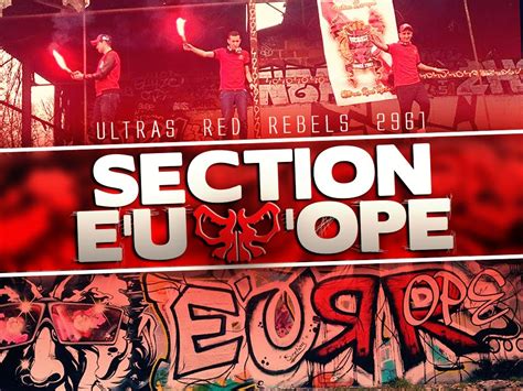 Ultras Red Rebels 2961 New Tag Section Eurrope 2016 Youtube