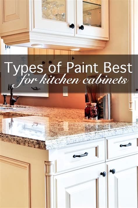 Unfortunately, some cabinets have problems in as little as a year or two, facing issues like crooked doors, sagging drawers etc. Types of Paint Best For Painting Kitchen Cabinets