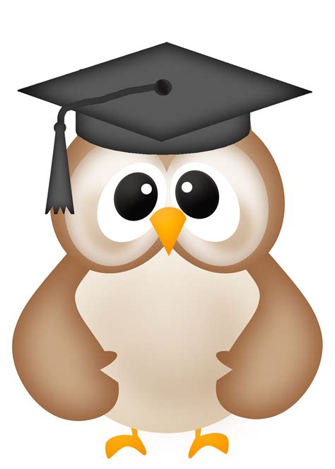 Kindergarten Graduation Owl Clip Art