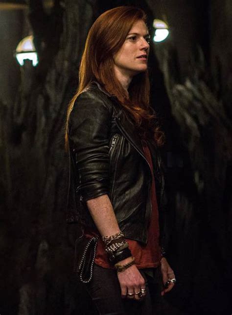 Rose Leslie The Last Witch Hunter Leather Jacket Leathercult Genuine Custom Leather Products