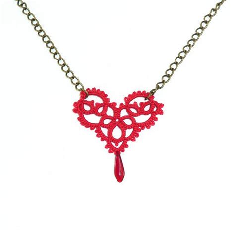 Heart Necklace £1300 Valentines Necklace Handmade Wedding Jewellery