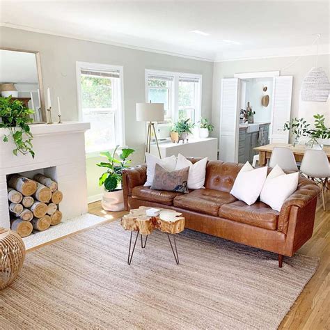 Brown Living Rooms That Prove Its A Pretty Hue