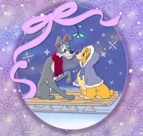 Lady And Tramp Christmas Disney Holiday Lady And The Tramp Disney