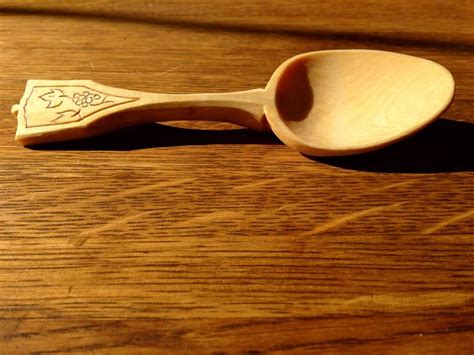 Nice Simple Decoration On A Great Hand Carved Spoon By Timo Granzotti