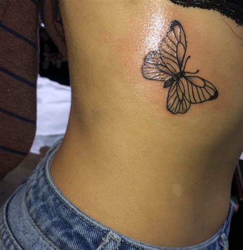 Butterfly Rib Cage Tattoo Butterfly Tattoos For Women Rib Tattoos For Women Ribcage Tattoo