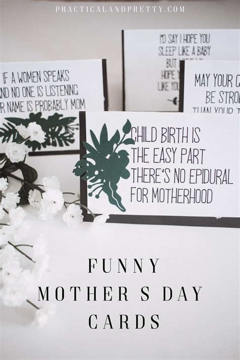 More often than not, it happens that we get confused over deciding on the best possible means of expression; Funny Mother's Day Quotes Cards | Practical and Pretty