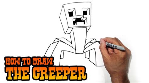 How To Draw Minecraft Creeper Step By Step Design Talk