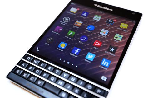Blackberry Launches Passport Its New Square Smartphone La Times