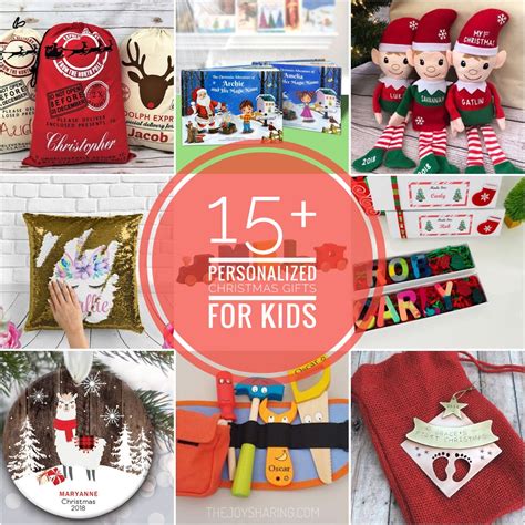 15+ Personalized Christmas Gifts for Kids  The Joy of Sharing