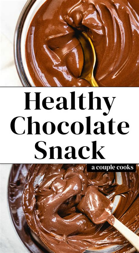 Healthy Chocolate Pudding Snack Recipe Healthy Chocolate Snacks