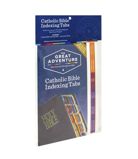 Great Adventure Catholic Bible Indexing Tabs Our Lady Of Peace T