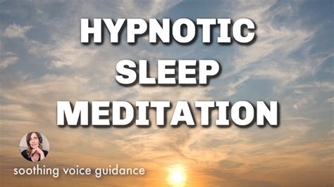 Hypnotic Sleep Meditation And Guided Talk Down For Insomnia Ocean Waves