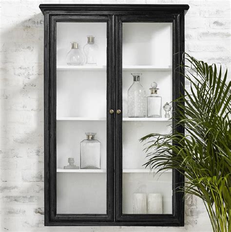 Get free shipping on qualified bathroom wall cabinets or buy online pick up in store today in the bath department. Glam Vintage Style Black Bathroom Ideas | Wall cabinet ...
