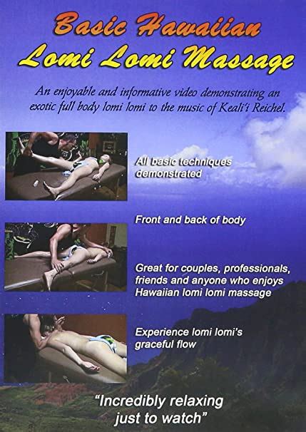 Basic Hawaiian Lomi Lomi Massage For Education And Entertainment With Music From