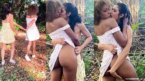 Milu Blaze And I Get Caught Kissing And Flashing In A Public Park