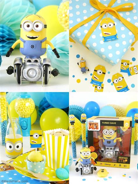 Minion Inspired Birthday Party Ideas And Free Printables Party Ideas