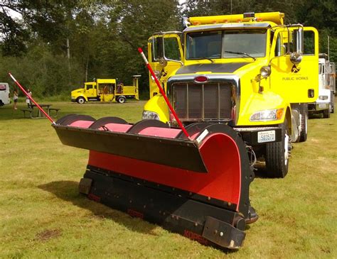 Dump Truck With Snow Plow And 47700 Lbs At Big Truck Day