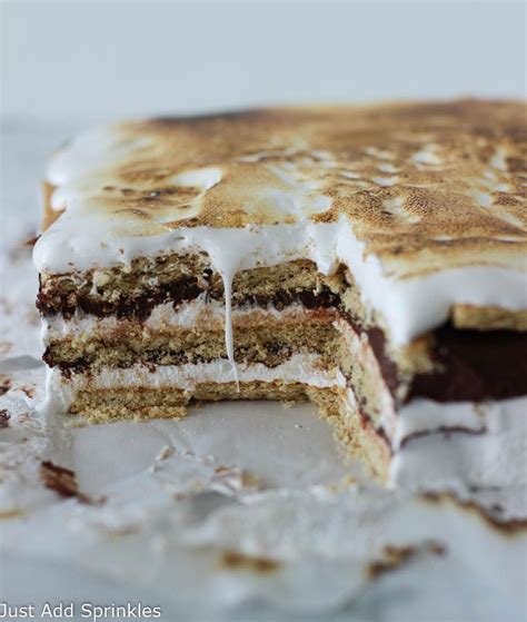 Smores Icebox Cake Recipe Icebox Cake Baking Recipes Dessert Recipes