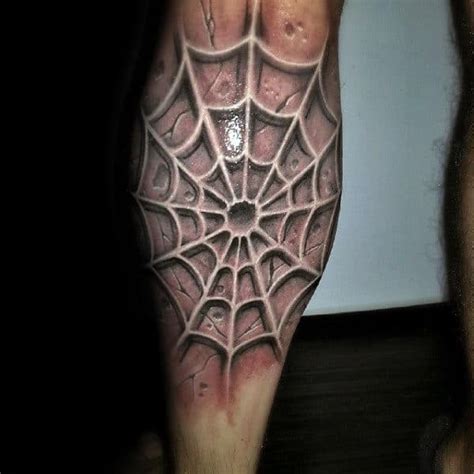 Want to discover art related to spiderweb? 80 Spider Web Tattoo Designs For Men - Tangled Pattern Ideas