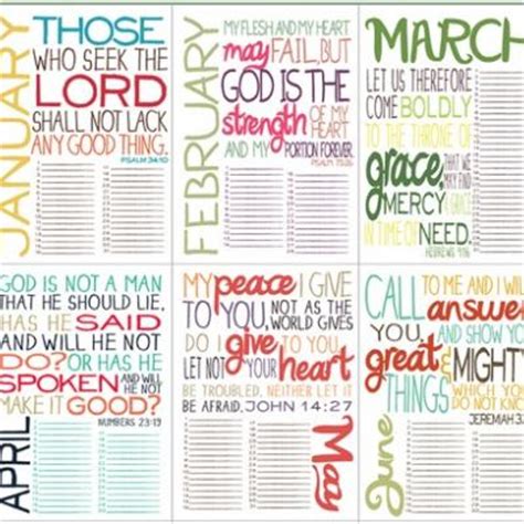 Best Images Of Daily Bible Verse Calendar Printable Free Daily
