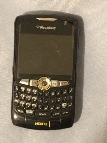 Nextel Blackberry Curve 8350i Smartphone Black Sprint 641674031930 Ebay