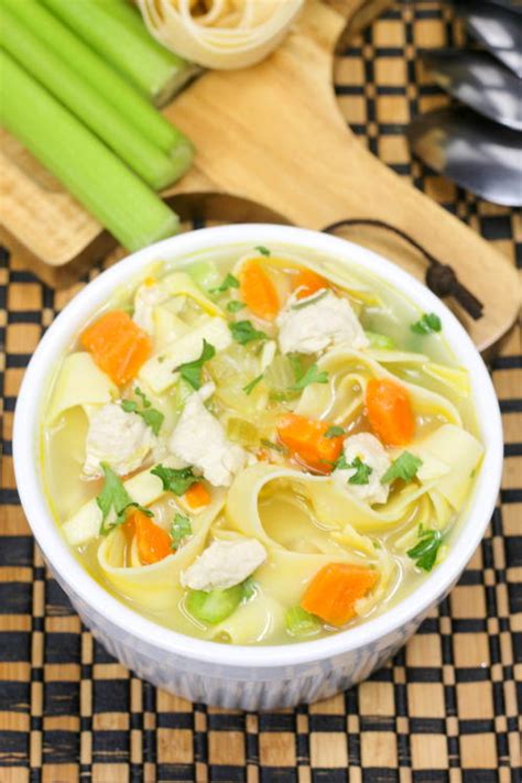 It does the job of a slow cooker, pressure cooker, rice cooker, steamer, yogurt maker, etc. Instant Pot Chicken Noodle Soup | FaveHealthyRecipes.com