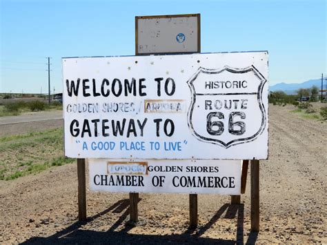 Geographically Yours Welcome: Golden Shores, Arizona