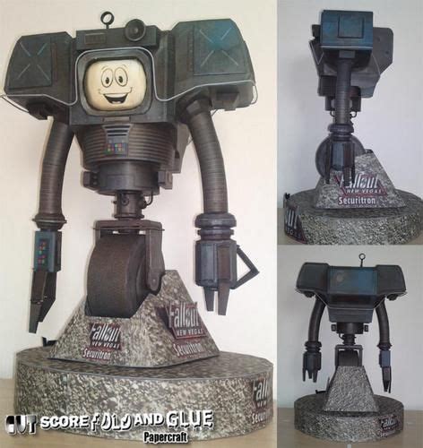 8 New Papercraft Fallout Paper Crafts